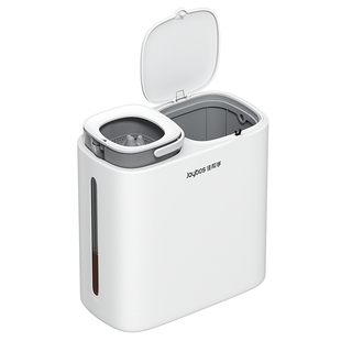 佳帮手垃圾桶家用干湿分离带盖分类茶桶办公室专用轻奢大号茶水桶