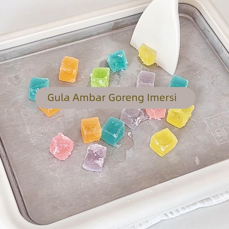 炒酸奶机家用小型儿童夏天自制diy高颜值不锈钢小型冰淇淋机冰盘