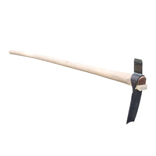 挖笋专用锄头弹簧钢手工锻打挖冬笋挖树根两用锄斧锰钢朱锄种菜