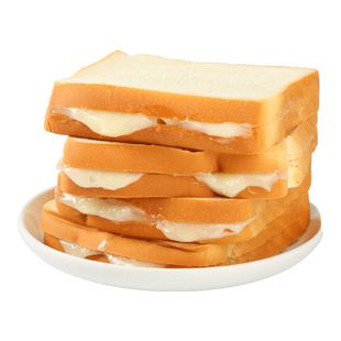 紫米乳酸菌奶酪夹心面包吐司整箱早餐充饥手撕营养早点代餐零食品