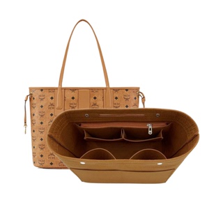 适用于MCM子母包中号/小号迷你托特包内胆内衬包中包撑收纳整理包