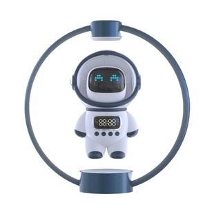 创意磁悬浮摆件AI智能语音百科问答宇航员蓝牙音响男女孩生日礼物