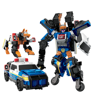 新款咖宝车神之燃兽风暴正气先锋儿童合体变形机甲机器人金刚玩具