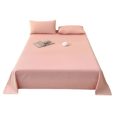 纯棉磨毛床单单人双人