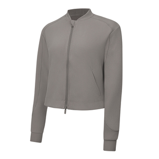 Ribbed Softstreme™女士罗纹短款夹克 速干丨lululemon丨LW3JP5S
