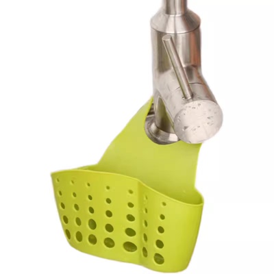 可调节按扣式水龙头收纳挂篮