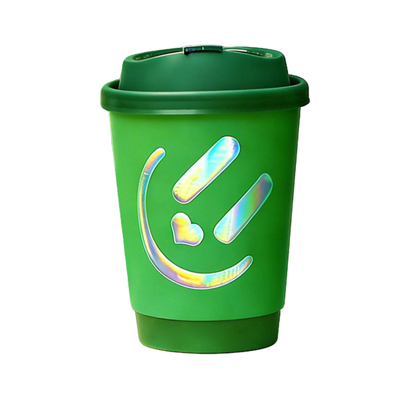 咖啡杯子一次性带盖双层奶茶纸杯商用外带打包热饮杯定制印logo