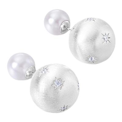 ARSIS星夜丝光星月两戴耳钉