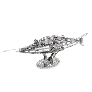 包邮新品南源3D金属拼装模型DIY益智拼图C12202鹦鹉螺号核潜艇