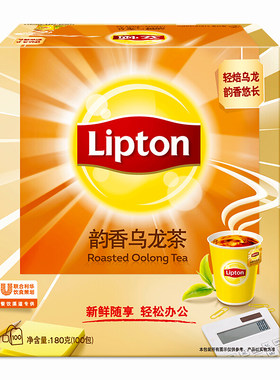 茶包乌龙茶Lipton/立顿袋泡茶