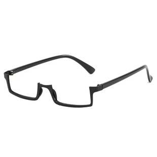 cos博主同款二次元紫色下半框眼镜框动漫装饰禅院真希咒术回战御