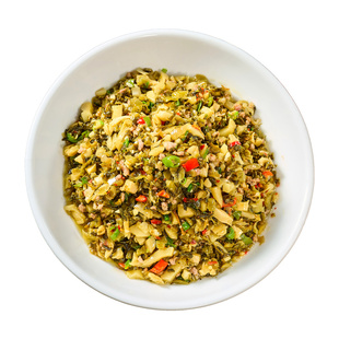 酸菜小笋家常湖南下饭菜免切洗懒人快手菜竹笋外婆菜咸菜方便快捷