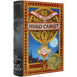 造梦的雨果 英文原版 The Invention of Hugo Cabret 英文版绘本电影小说 凯迪克金奖 美国经典书籍 精装 正版进口书籍