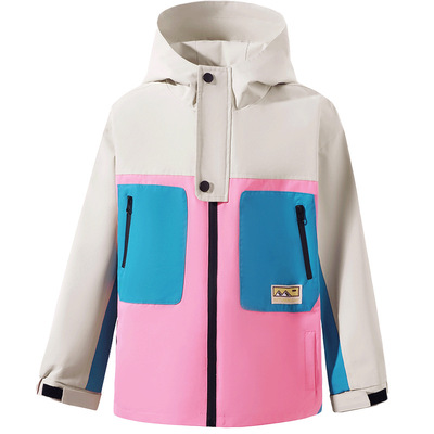 柠檬宝宝儿童冲锋衣男女童防风水