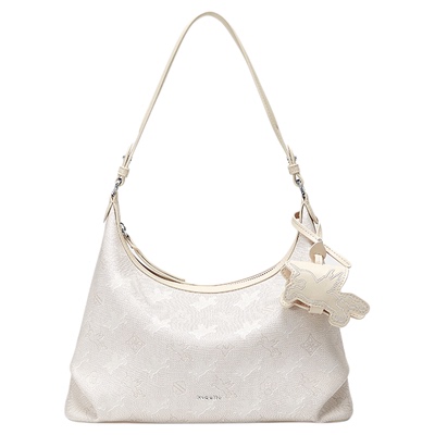 NU纽芝兰飞马织境hobo包2026新款通勤大容量斜挎包单肩腋下饺子包