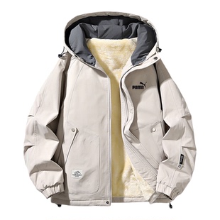 官网二折｜抢空下架｜奥莱优选秋冬季夹克男款宽松秋冬季连帽外套