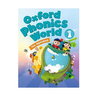 【贴纸点读】新版牛津自然拼读世界OPW学生用书课本练习册套装Oxford Phonics World全套级别12345 英语教材辅导 小达人贴纸点读