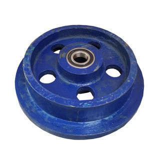 H型铸铁轨道轮/火车轨道轮/单边轨道轮/钢轨轮滑轮/双边轨道轮/