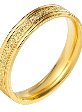 简约森系可爱小兔子胡萝卜戒指女