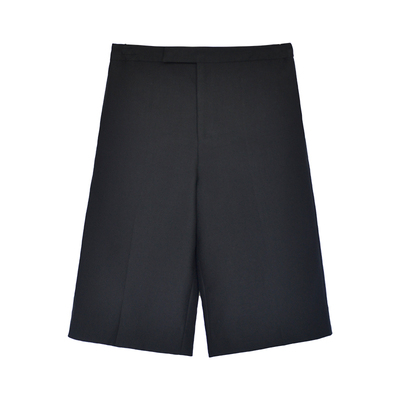 因由 新款通勤复古百搭高腰显瘦立体挺缝直筒五分西装短裤女休闲