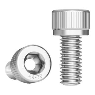 金超A4-70杯头螺钉316L不锈钢内六角螺丝加长螺栓M3M6M10M16-M20