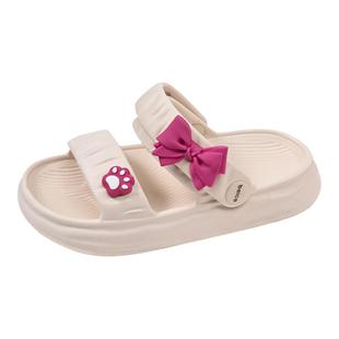 儿童拖鞋女童凉拖夏季新款室内软底女孩沙滩鞋外出防滑凉鞋洋气