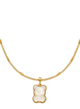 钛钢不褪色甜美风项链