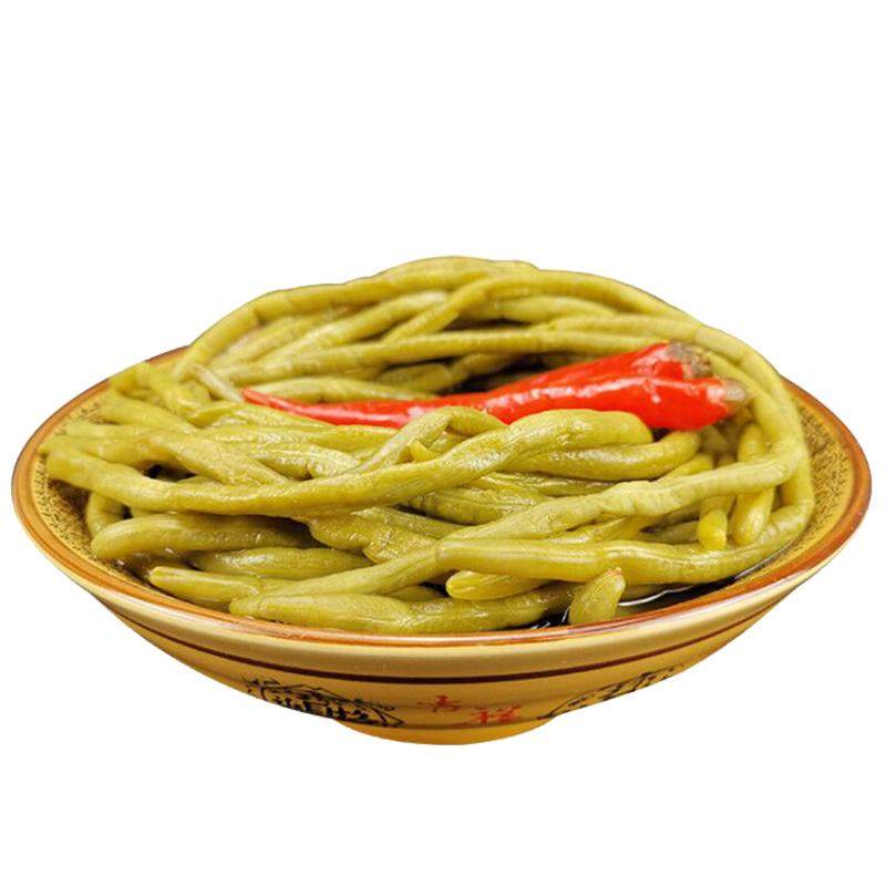 农家老坛四川小包装商用酸豆角