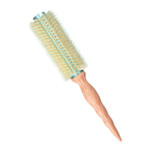 绿色铝皮滚梳理发店造型铝管卷发梳男女专用圆滚筒梳家用内扣卷梳