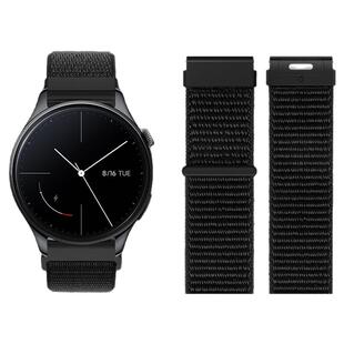 适用小米watchs5表带s4sport尼龙手表s3按键拆编织回环腕表带s2智能男女xiaomi s1pro运动替换s4 41女款腕带