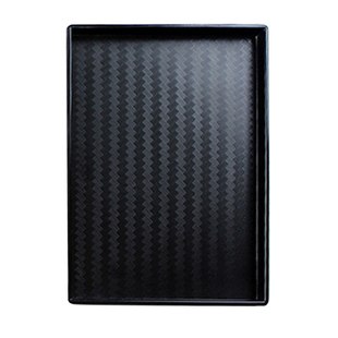 托盘家用水杯盘托加厚Tray茶杯北欧托盘长方形密胺餐具欧式塑料盘