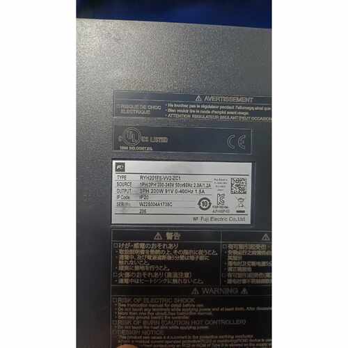 〔议价-可维修〕富士伺服驱动器RYH201F6-VV2-ZC1 200W 工业自动