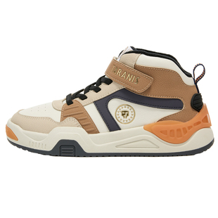 泰兰尼斯kids板鞋冬季新款中大童休闲加绒保暖板鞋男童轻便滑板鞋