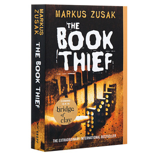 偷书贼 英文原版 The Book Thief 马克斯苏萨克 当代文学名著 课外阅读 电影原著小说 搭穿条纹睡衣的男孩 安妮日记 午夜图书馆