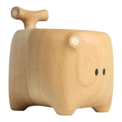 木质遥控器杂物多功能摆件放钥匙