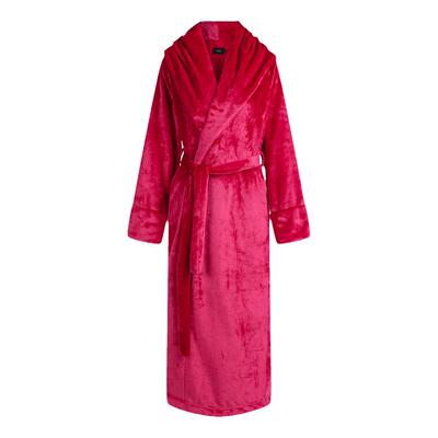 超长到脚背双面加厚大码情侣睡袍