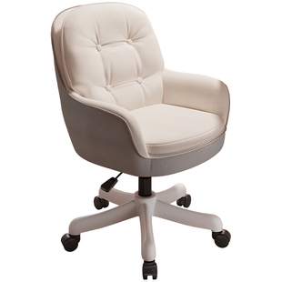 电脑椅子家用舒适久坐女生卧室化妆椅靠背椅书桌椅学习办公椅转椅