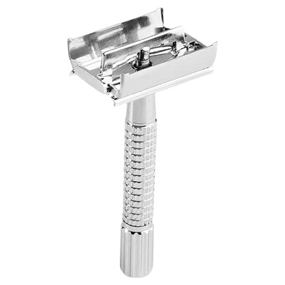 吉利劲敏双面剃须刀架手动旋转式