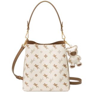 NU纽芝兰包包女2026新款女士高级感斜挎水桶包大容量手提单肩包