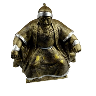 成吉思汗坐像摆件蒙古族特色装饰品摆台工艺品树脂摆件礼品纪念品