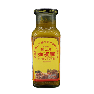 德生金牌咖喱胆480g黄咖喱进口