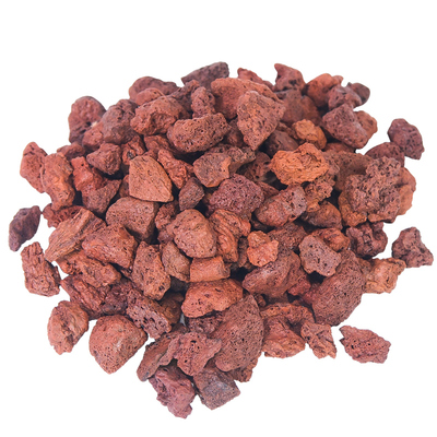 火山造景石鱼缸底纱过滤装饰