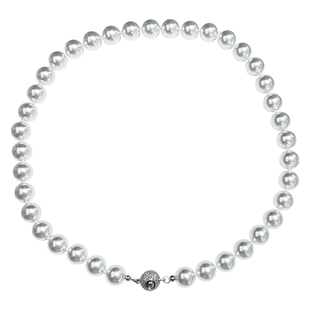 方糖家 清冷莹白媲美澳白倪妮同款珍珠项链轻奢高级感气质颈链女