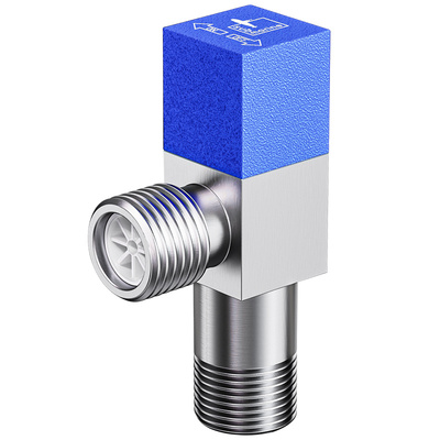 潜水艇家用冷热水精铜三角阀