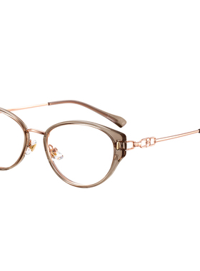 镜音感光变色猫眼防紫外线墨镜