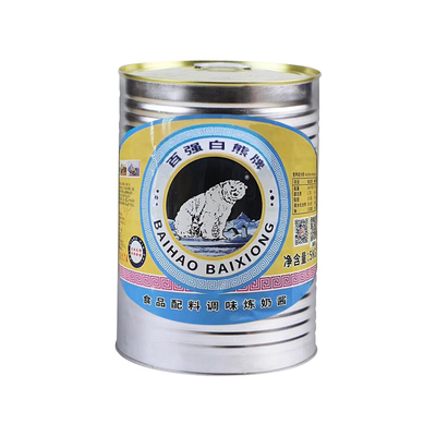 百强白熊牌调制甜炼乳5kg4罐