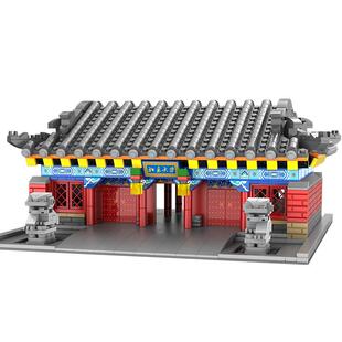 cada咔搭积木毕业季送礼大学名校模型颗粒拼装儿童益智玩具礼物