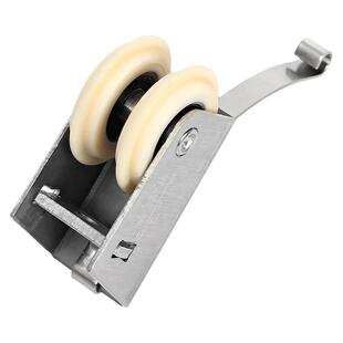 厨房推拉门滑轮下轮滑轨衣柜移门轨道滚轮老式浴室卫生间门双排轮