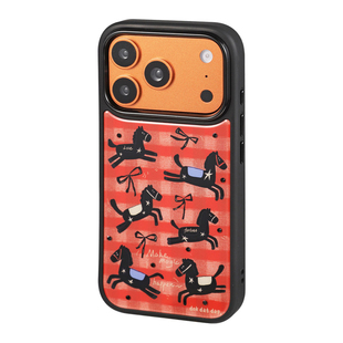 dokdatdap黑马新年原创iPhone17pro手机壳个性红色趣味适用苹果16pro磁吸手机壳可爱卡通苹果15pro潮小众