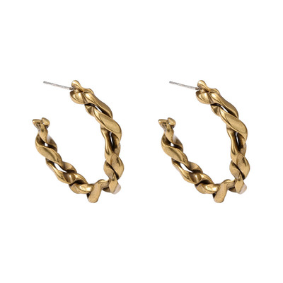 轻度复古金属女个性耳环